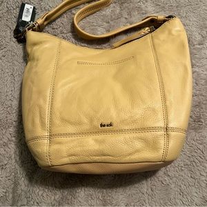 The Sak Buttercup Leather Hobo Bag NEW Sequoia Zipper Shoulder Purse 107136 $199